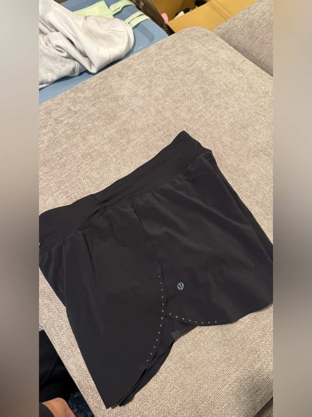 Lululemon fast and free, split hem